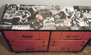 Finished dresser